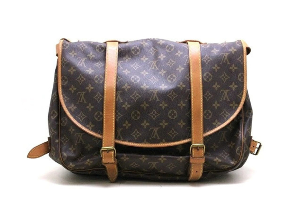 LOUIS VUITTON Shoulder Bag Saumur Monogram
